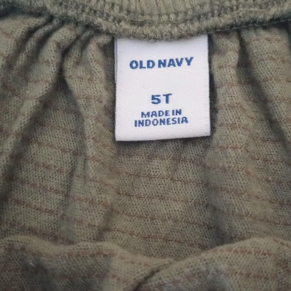 Old Navy Army Green Flow Dress sz 5T Girls